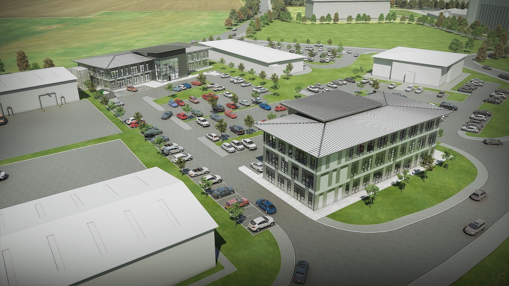 Plans for ABZ Business Park were launched in August 2011