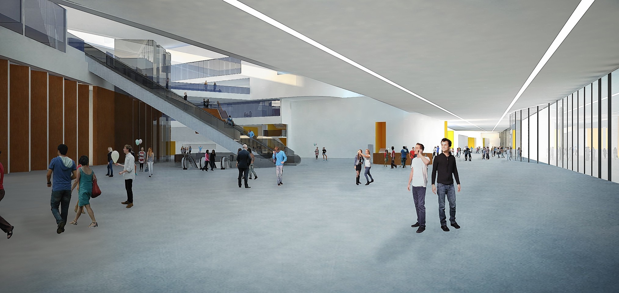 New artist impressions for the AECC
