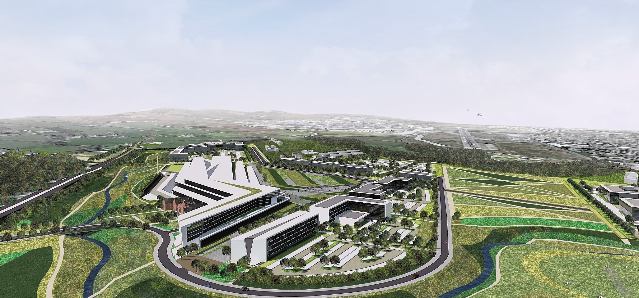 New artist impressions for the AECC