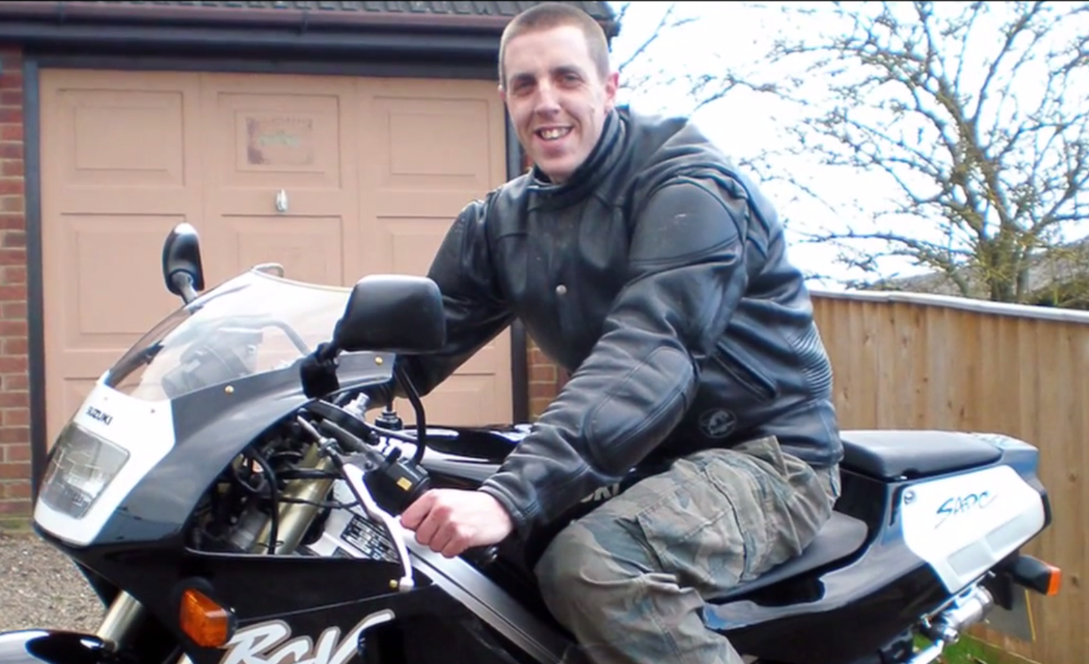 David Holmes was killed in a motorbike accident last June
