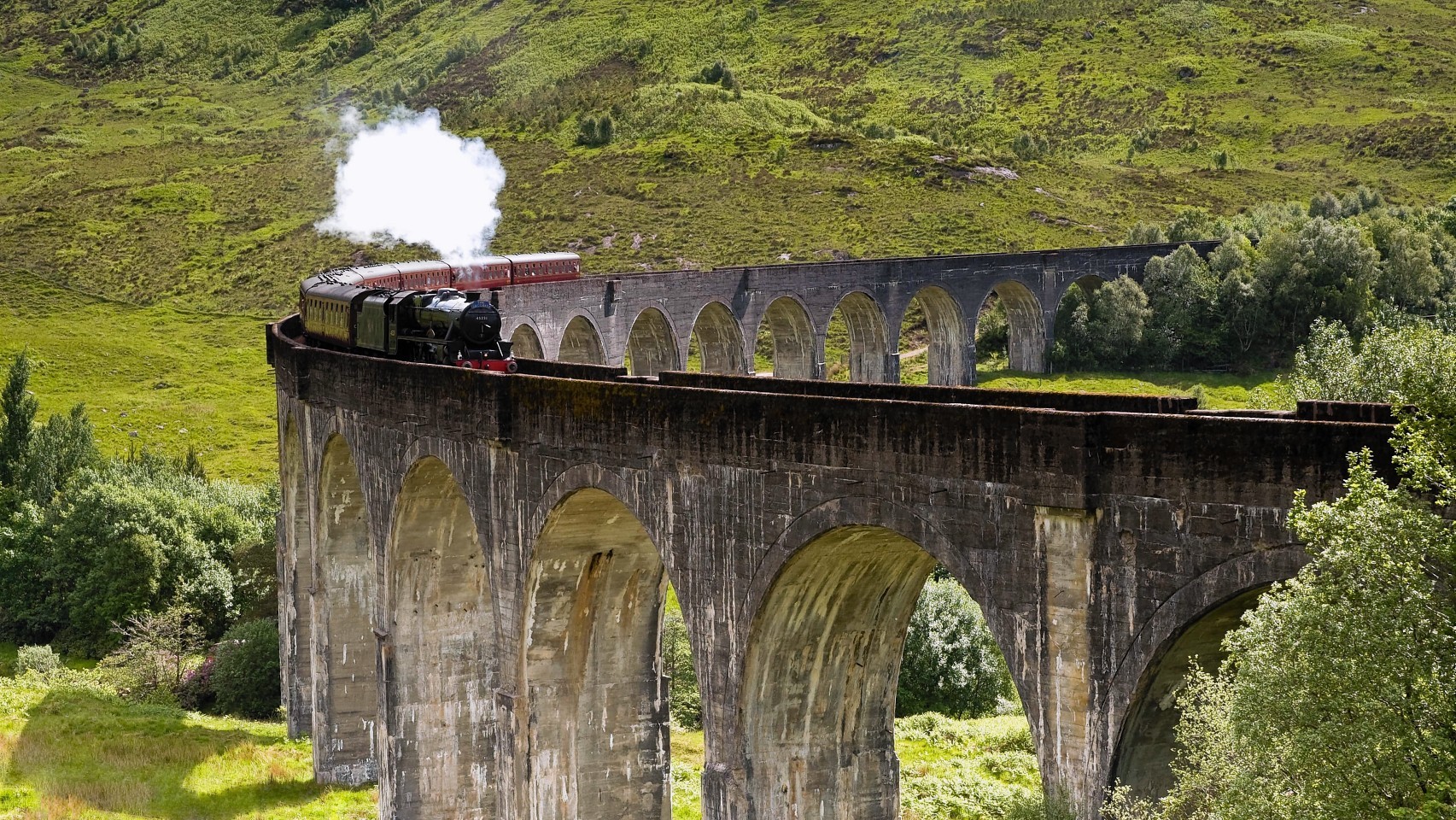 The Jacobite Steam Train