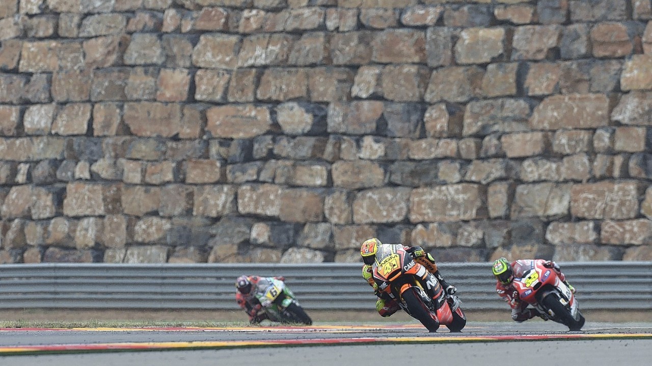 The Aragon Motorcycle Grand Prix in Alcaniz, Spain, Sunday, Sept. 28, 2014