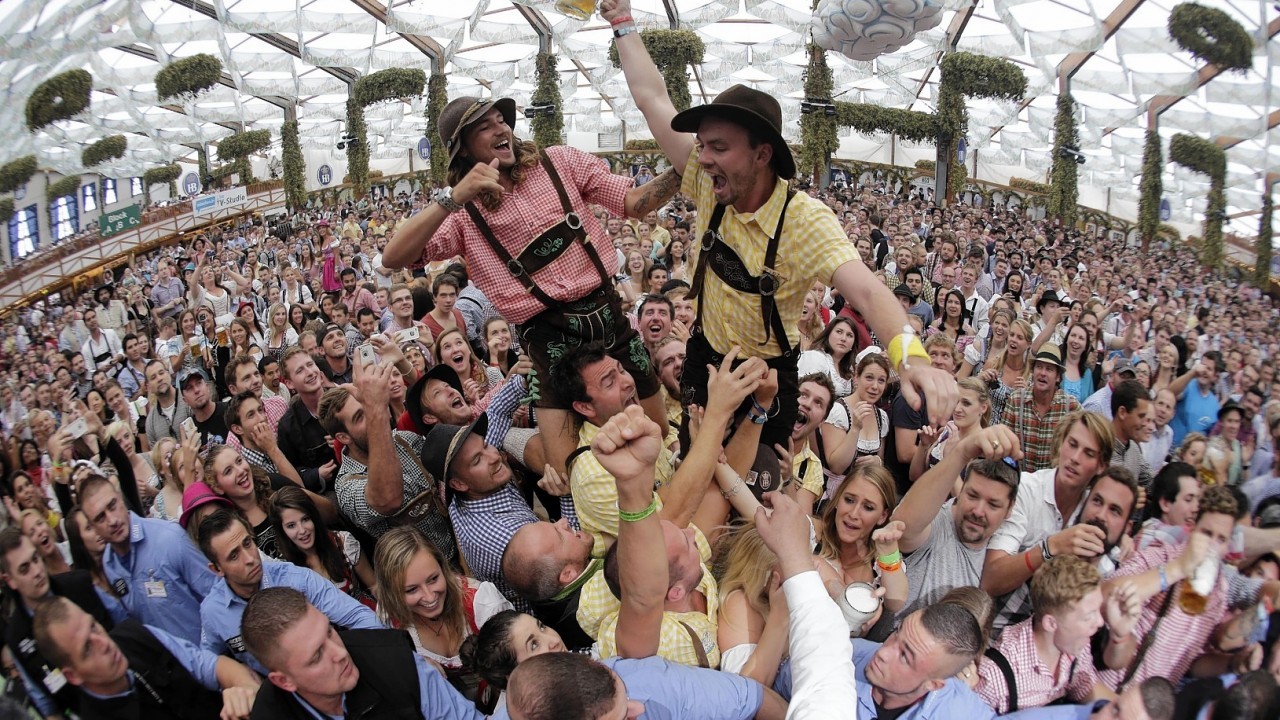 More than 6million people attend Oktoberfest.