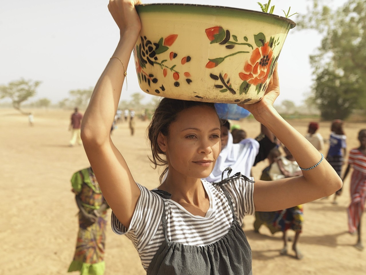 Actress Thandie Newton has already helped bring clean water to villagers in Mali