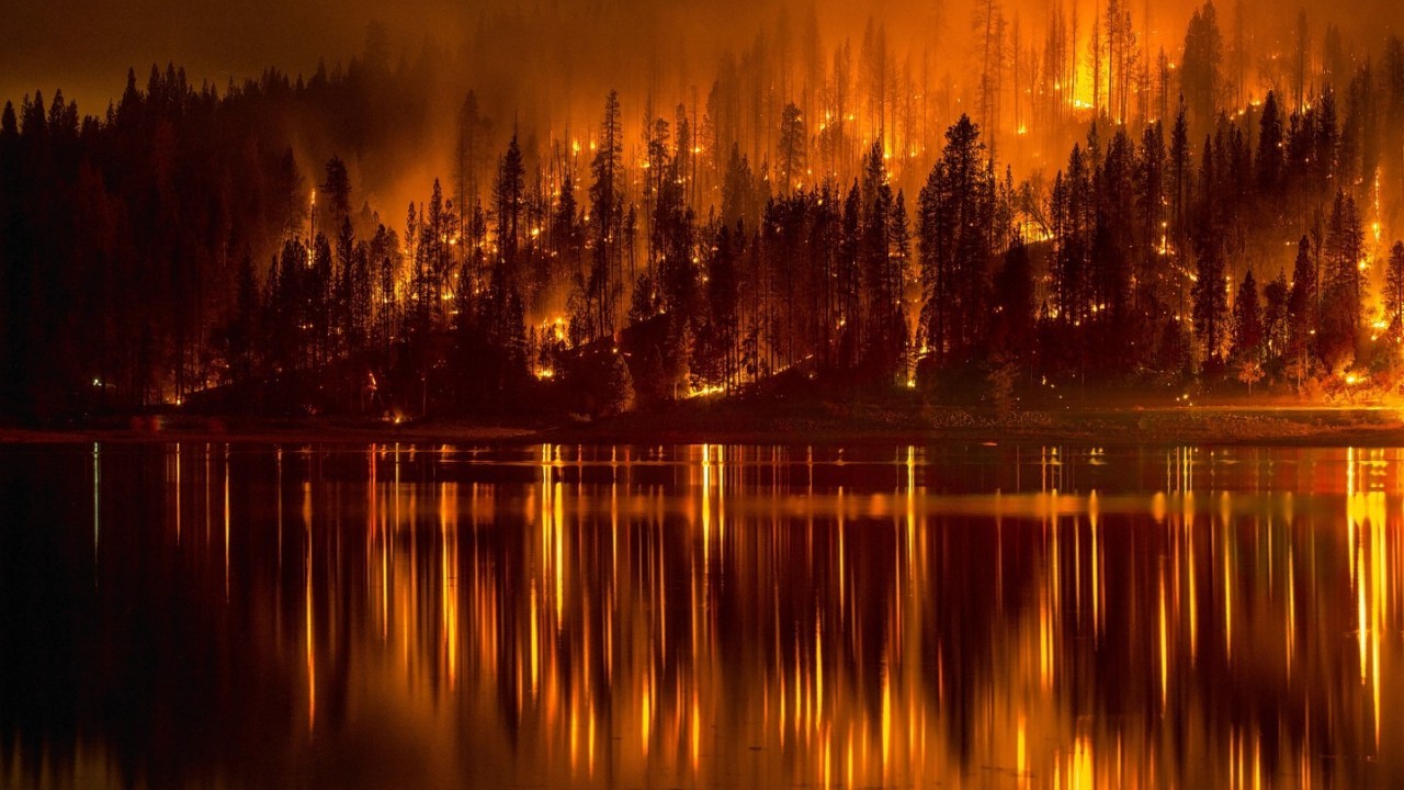 Two wildfires have broken out in the US over the past few days