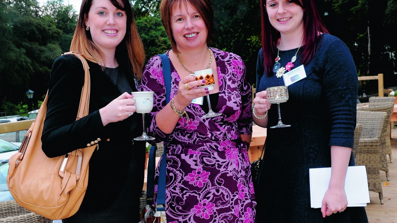 Emma Moar, Claire Jessiman and Kath McCombie