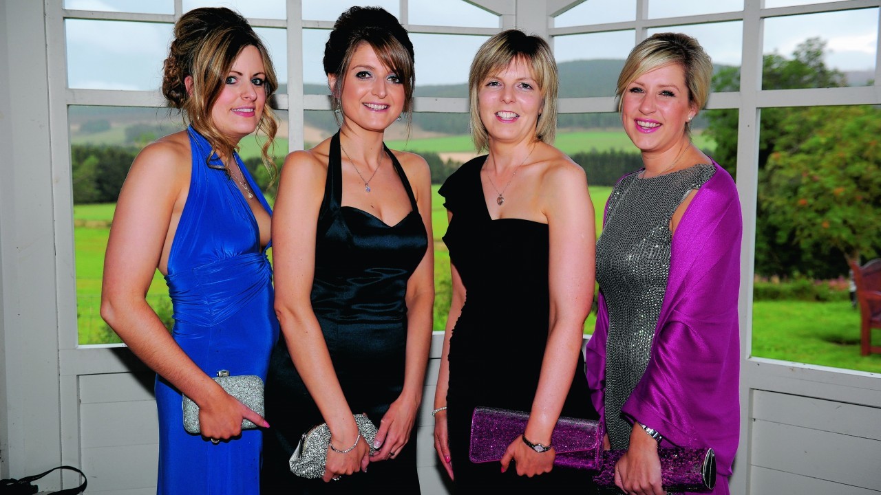 Colleen Crawford, Pamela Wright, Gemma Thomson and Michelle Milne