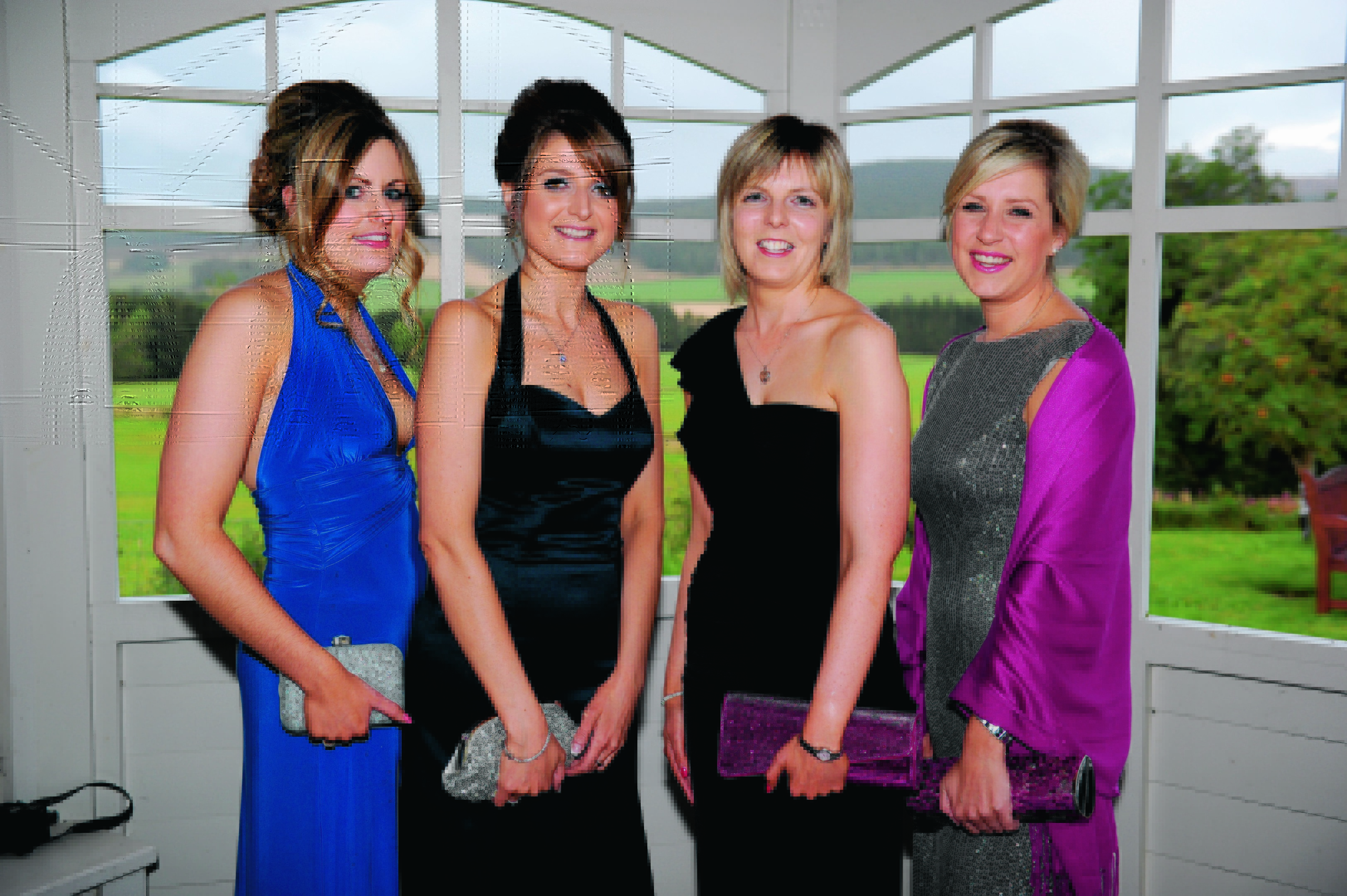 Colleen Crawford, Pamela Wright, Gemma Thomson and Michelle Milne