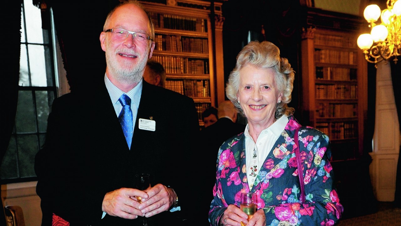 Simon Ovenden and Joyce Mackie