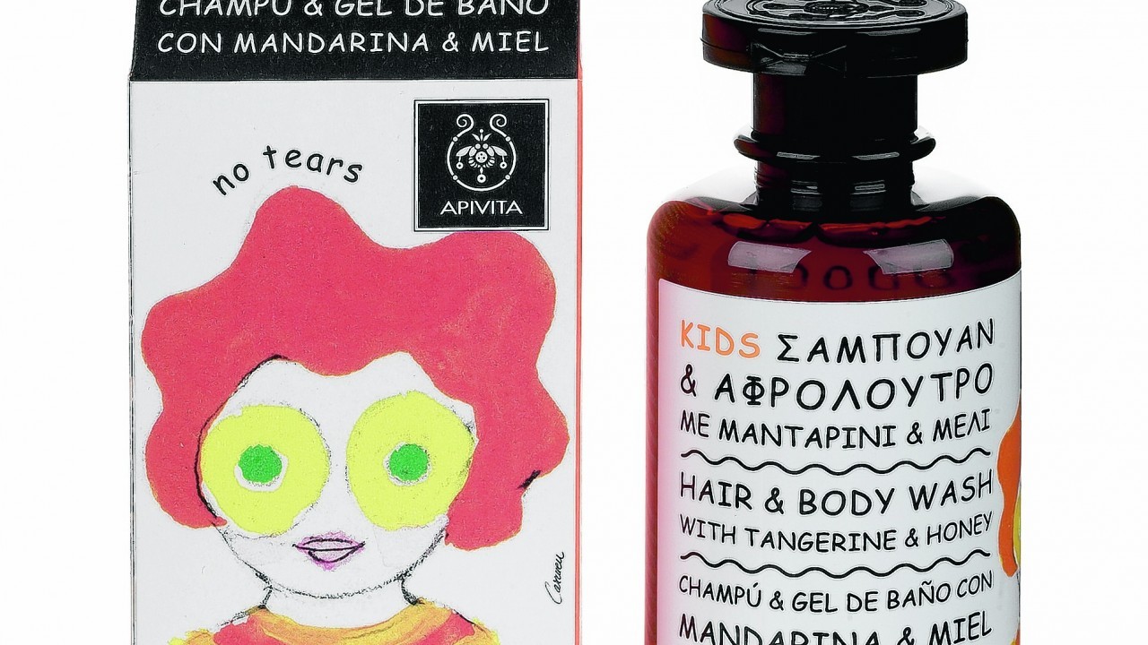 Apivita Kids Hair And Body Wash With Tangerine & Honey, £11.50, M&S (in store only)