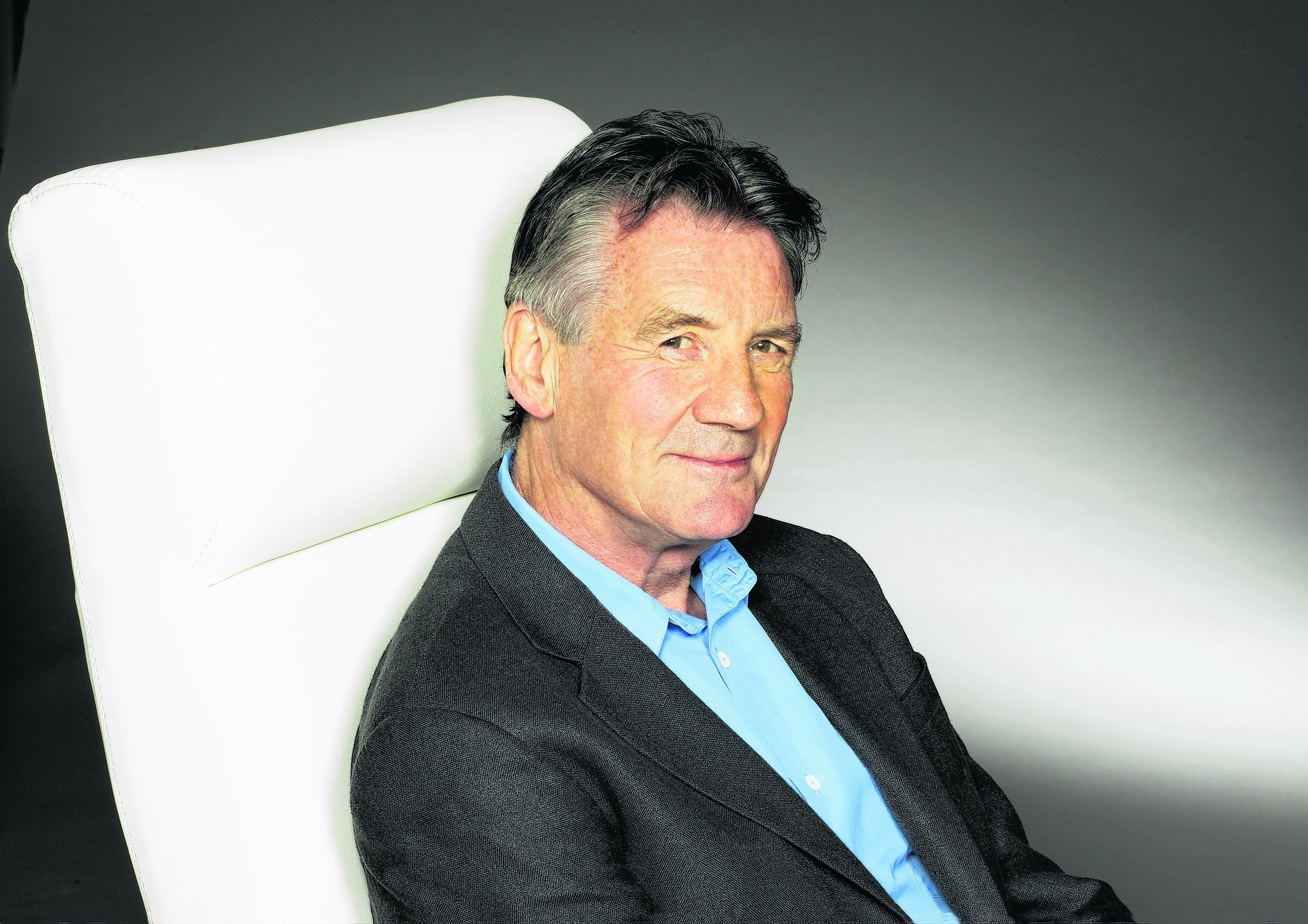 Sir Michael Palin has donated badges to Explorer scouts on Orkney.