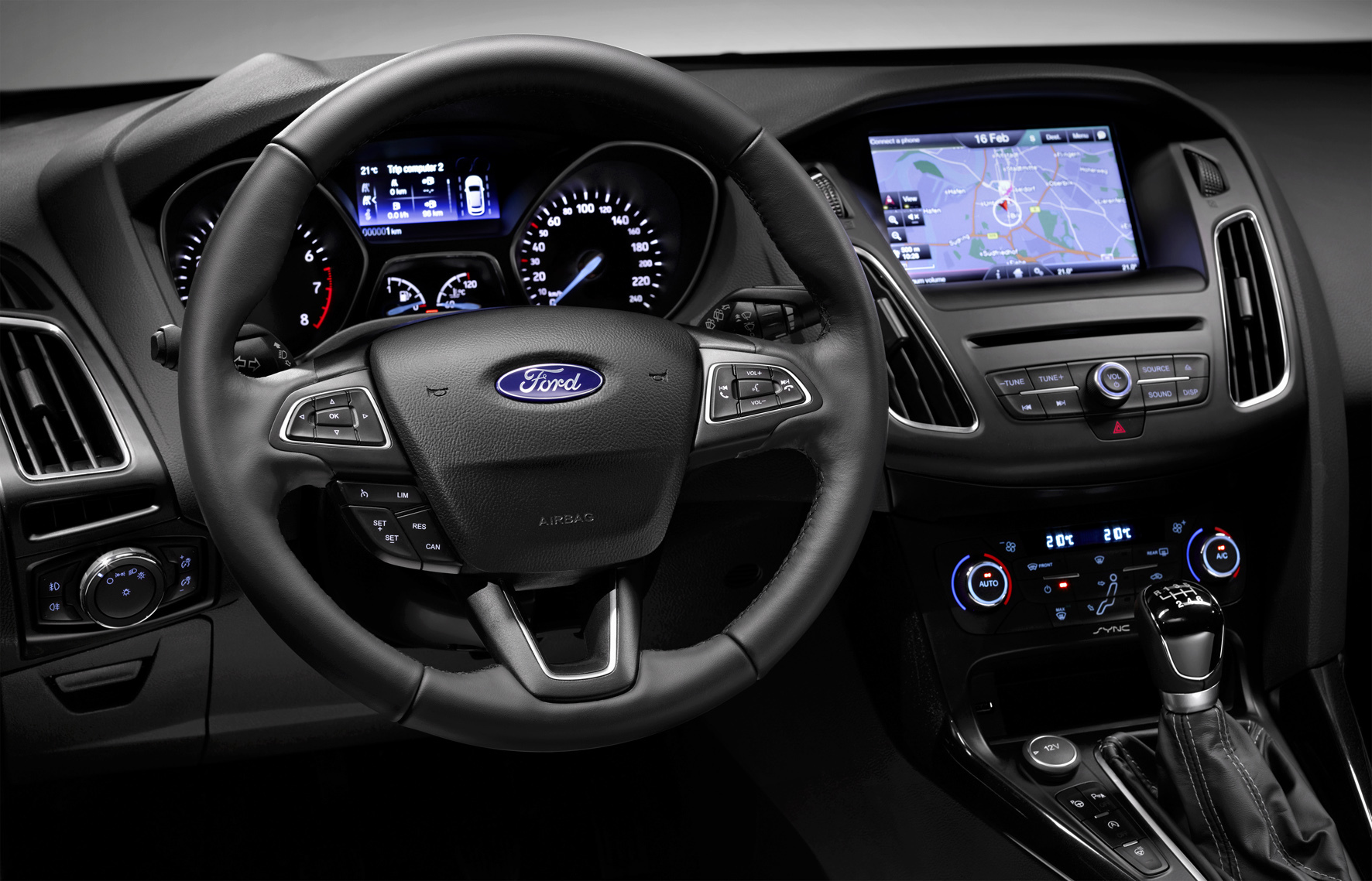 2014 Ford Focus interior