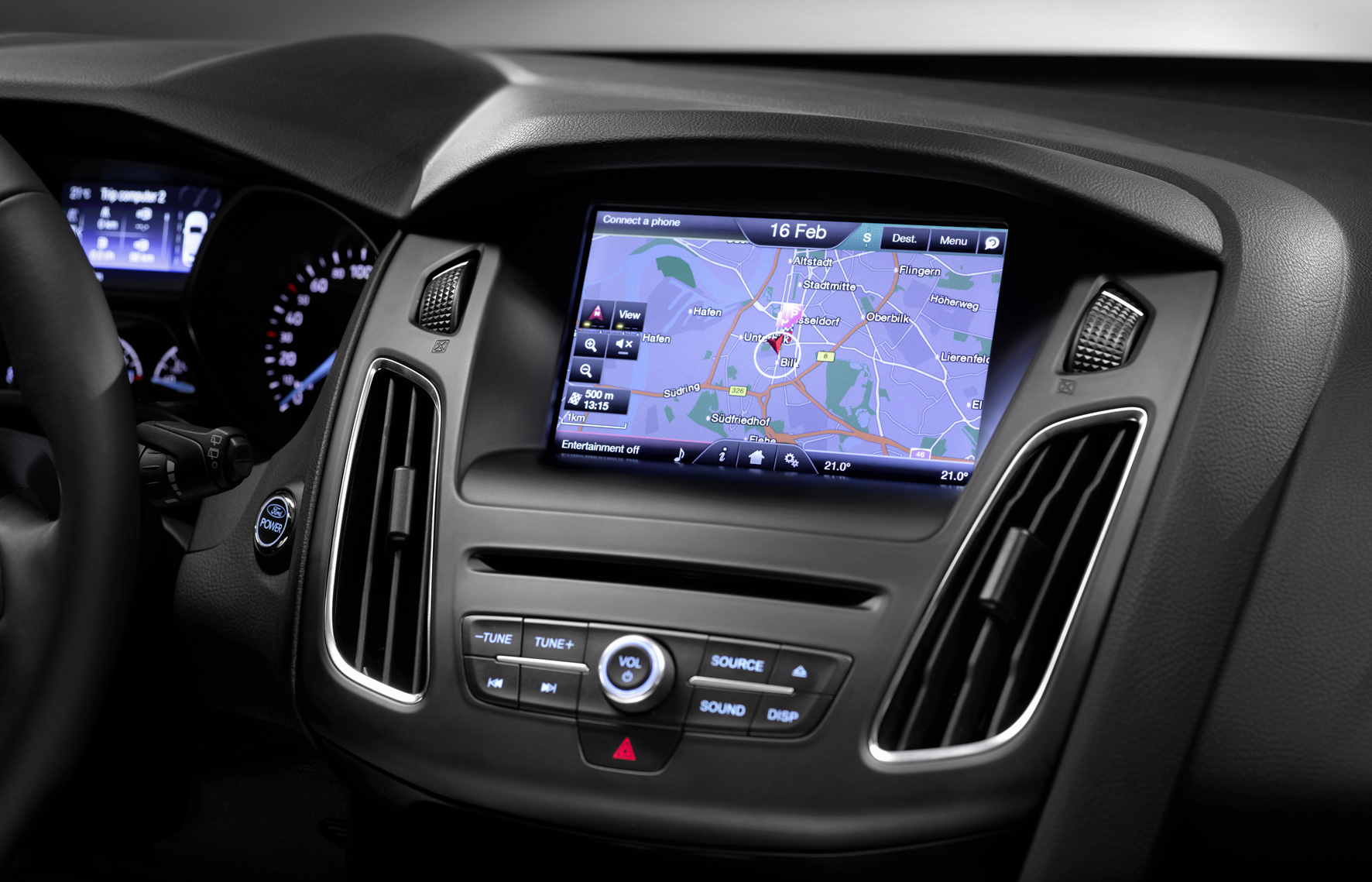 2014 Ford Focus sat-nav