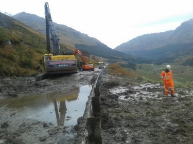 A83 Landslip