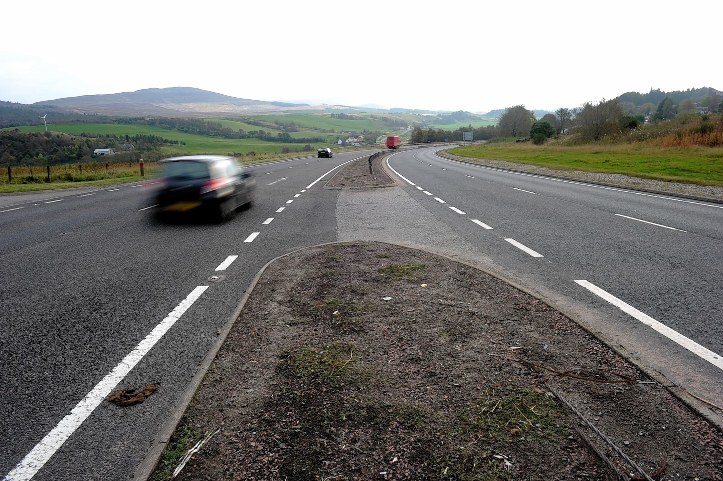 The right turn junction at Torguish