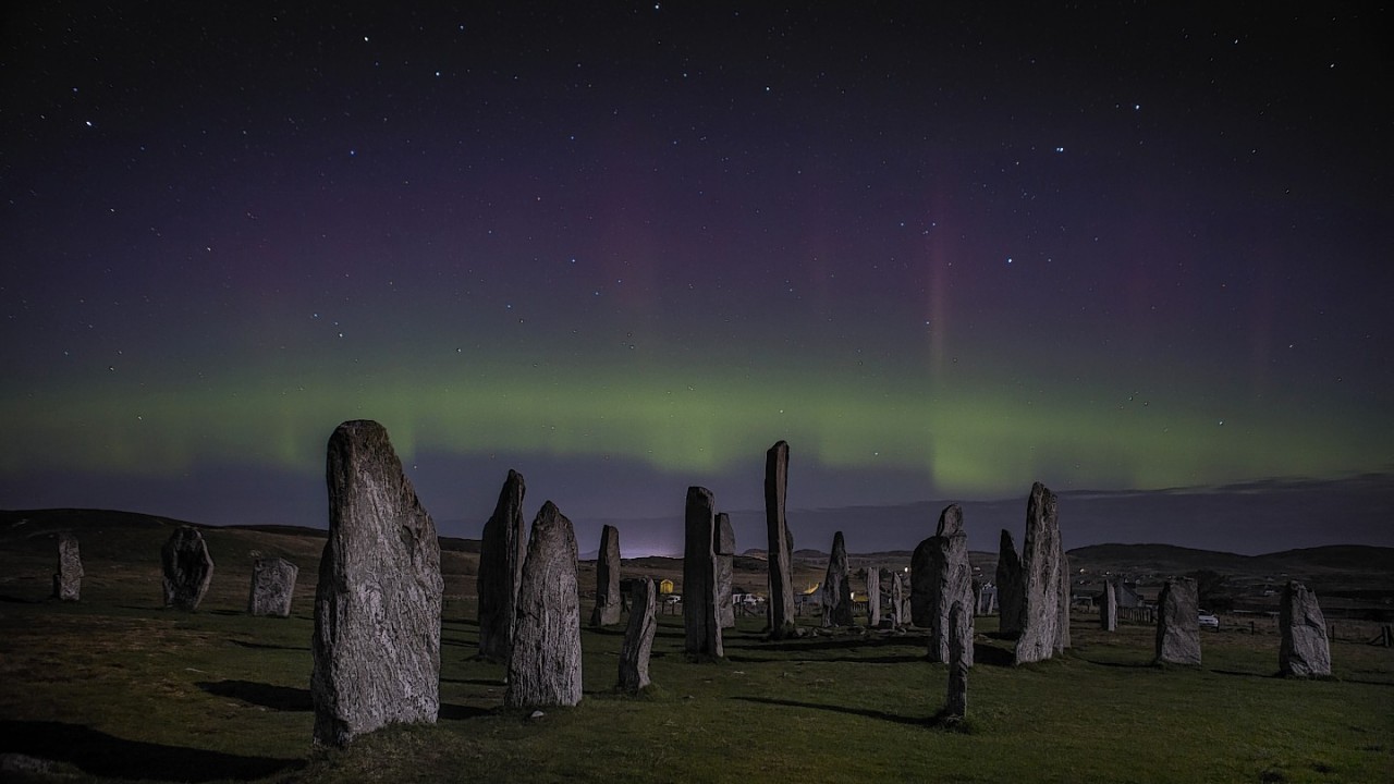 The stunning Northern Lights on Lewis captured by Sandy Maciver