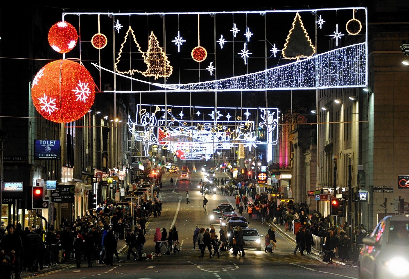 Aberdeen set for Christmas lights despite legal challenge Press and