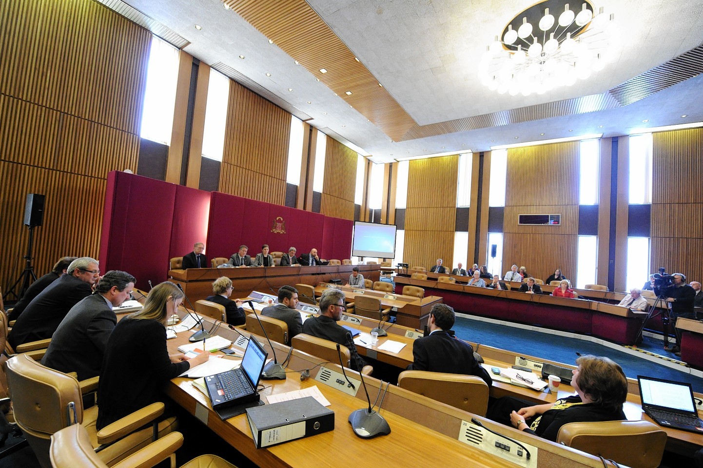 Aberdeen City Council chambers