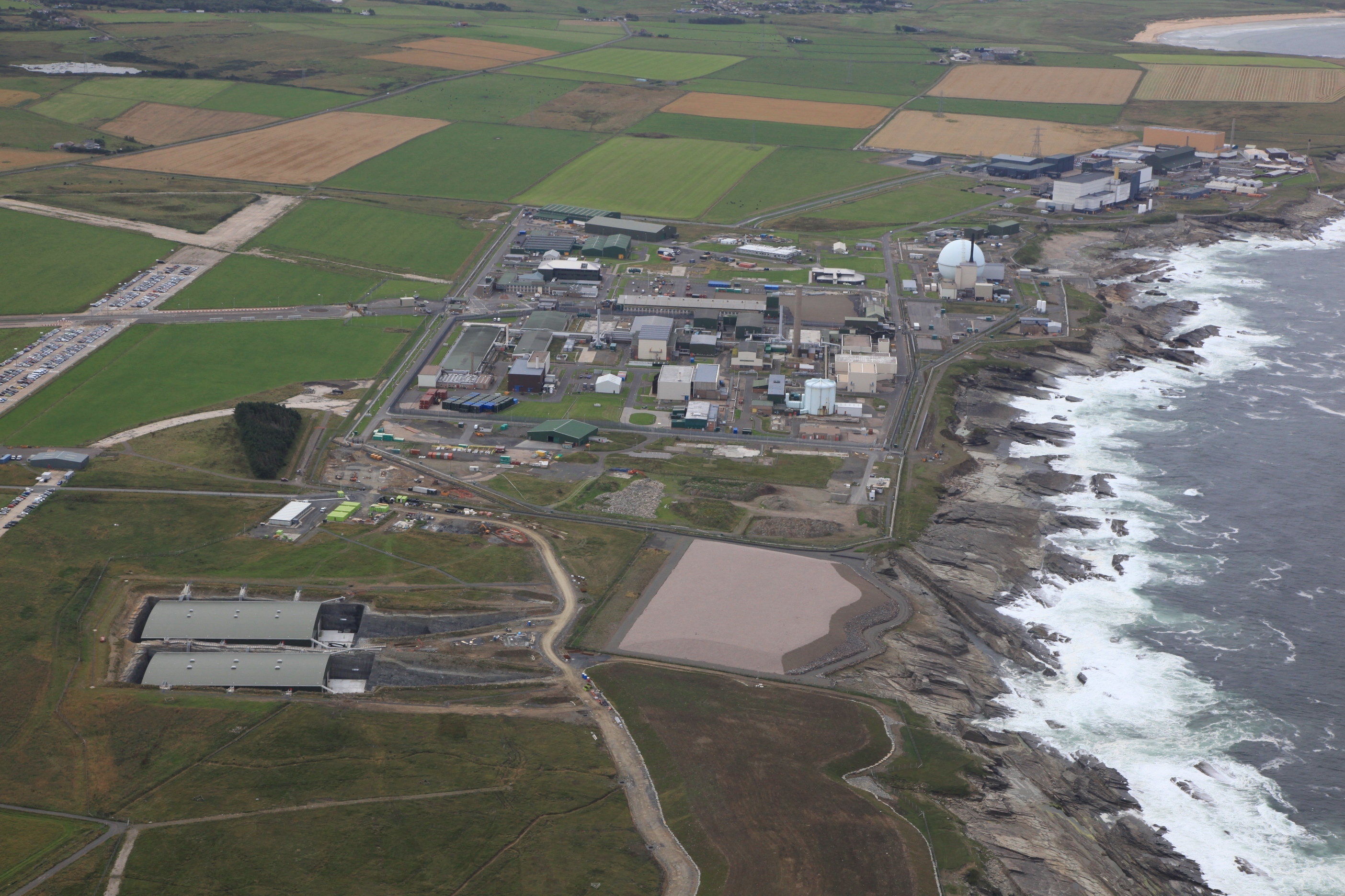 Aerial view of Dounreay