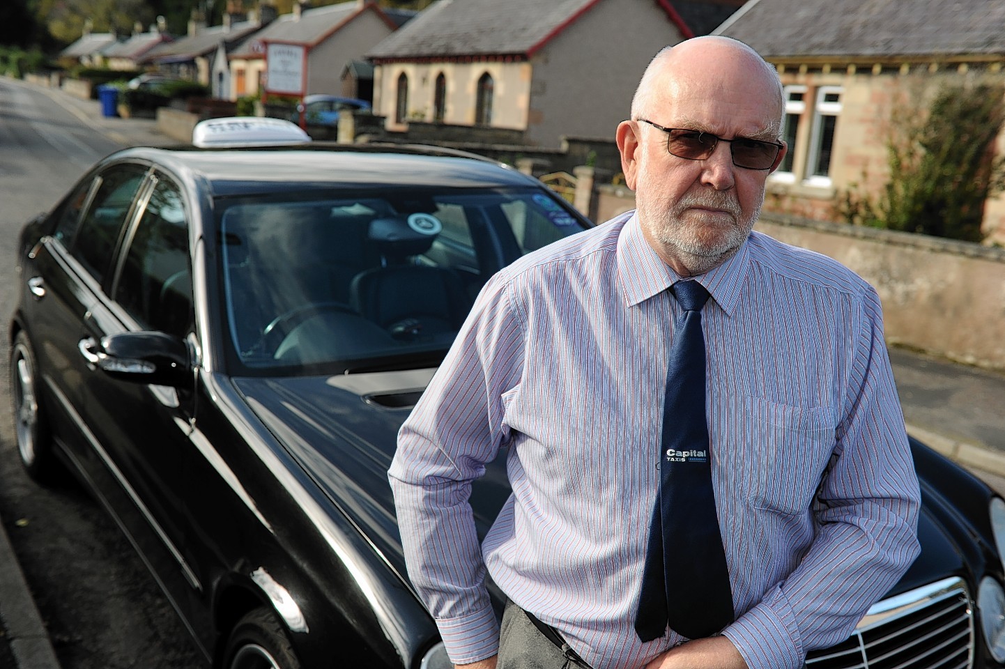 Andrew MacDonald, chairman of the Inverness Taxi Alliance