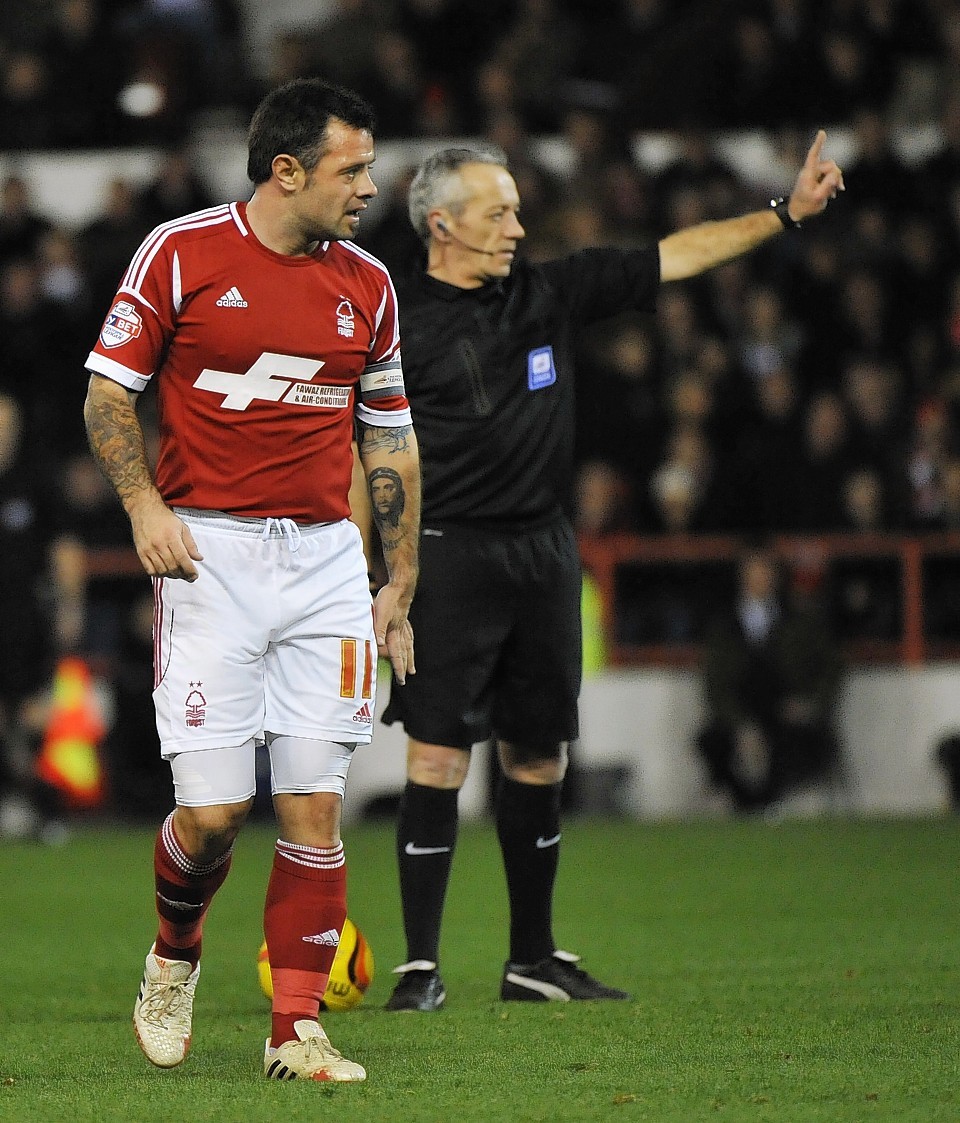 Nottingham Forrest's Andy Reid