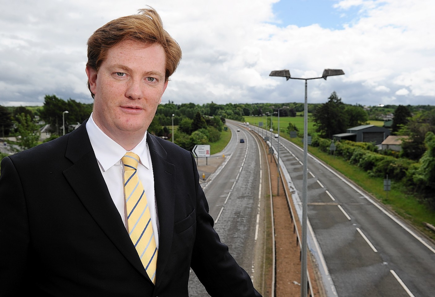 Danny Alexander at the A9