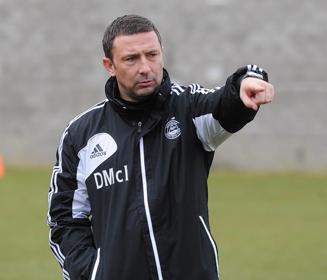 Derek McInnes believes his team can bounce back tonight