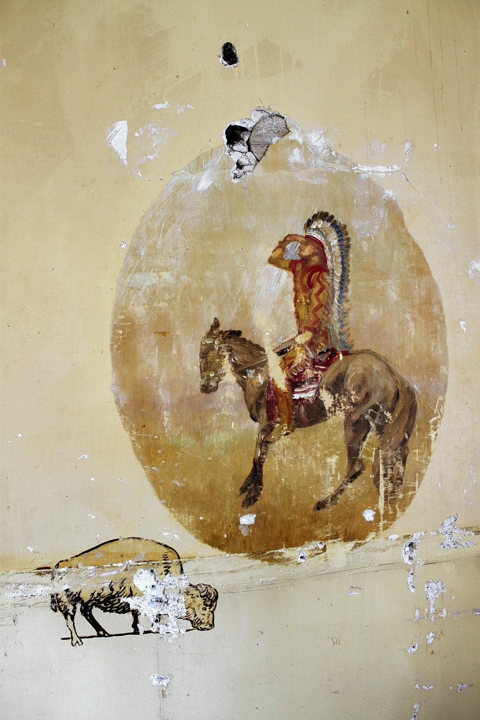 Dowan Hotel wall paintings