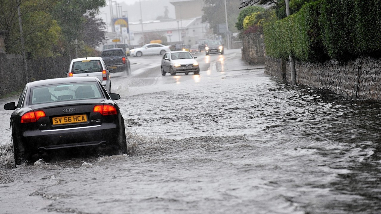 Elgin flooding on Maisondieu Road