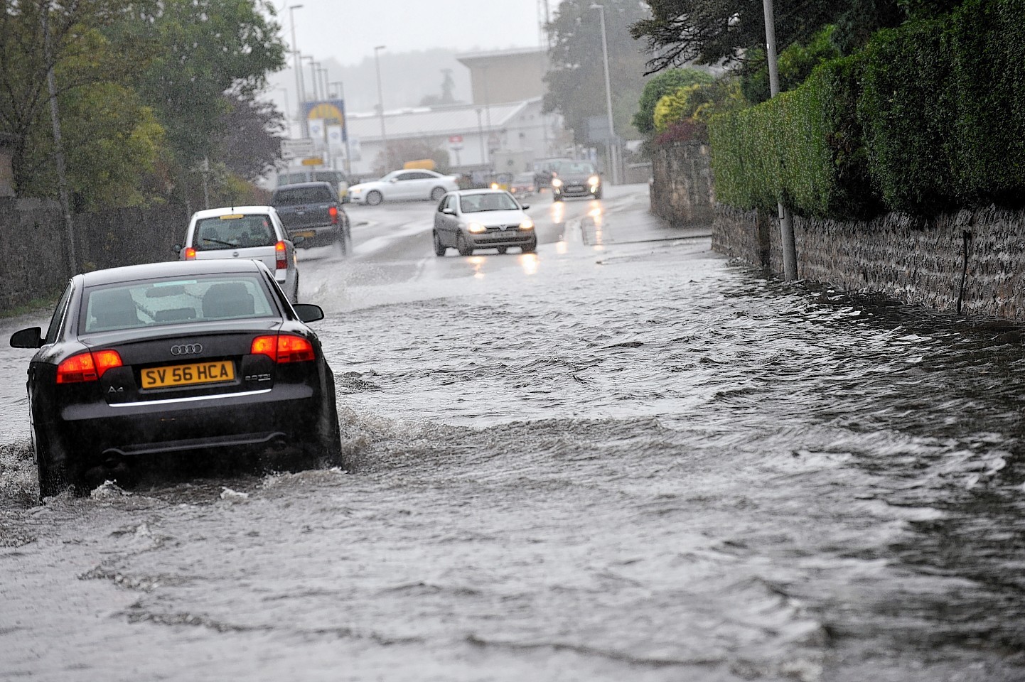 Elgin flooding on Maisondieu Road