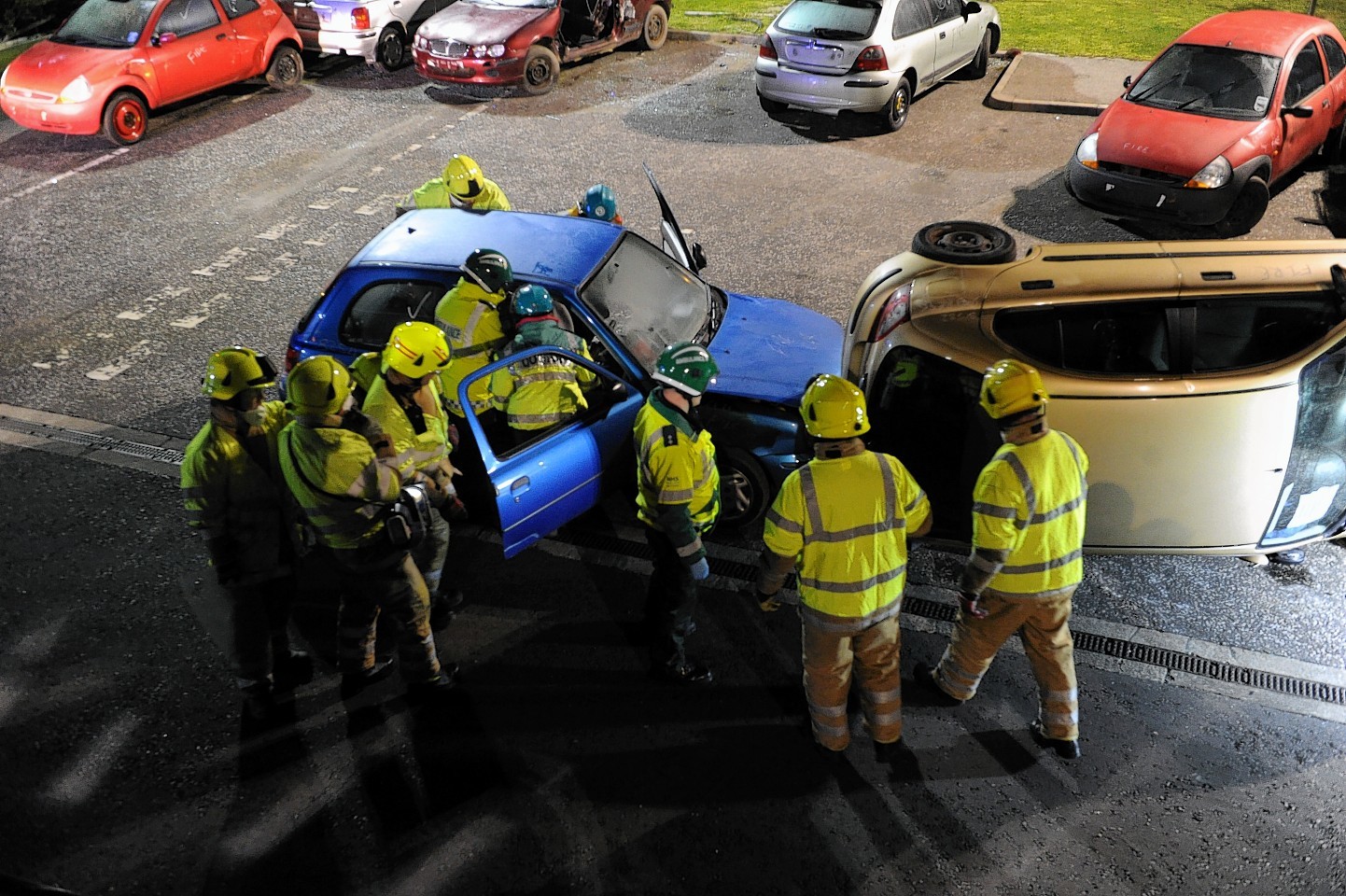 Emergency exercise in Moray