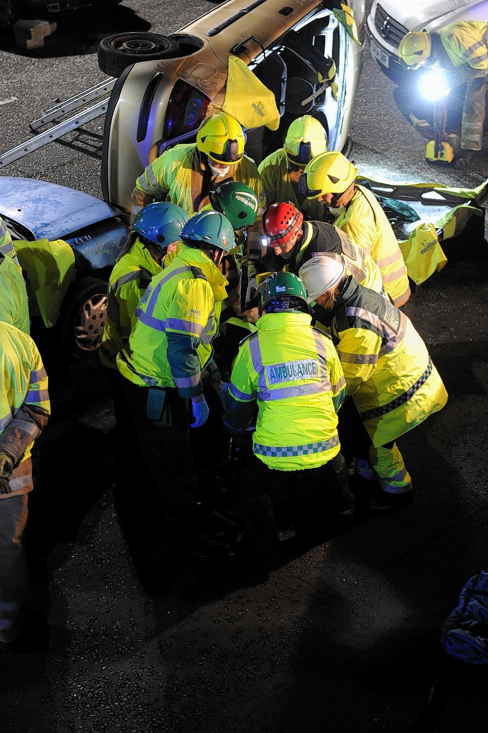 Emergency exercise in Moray