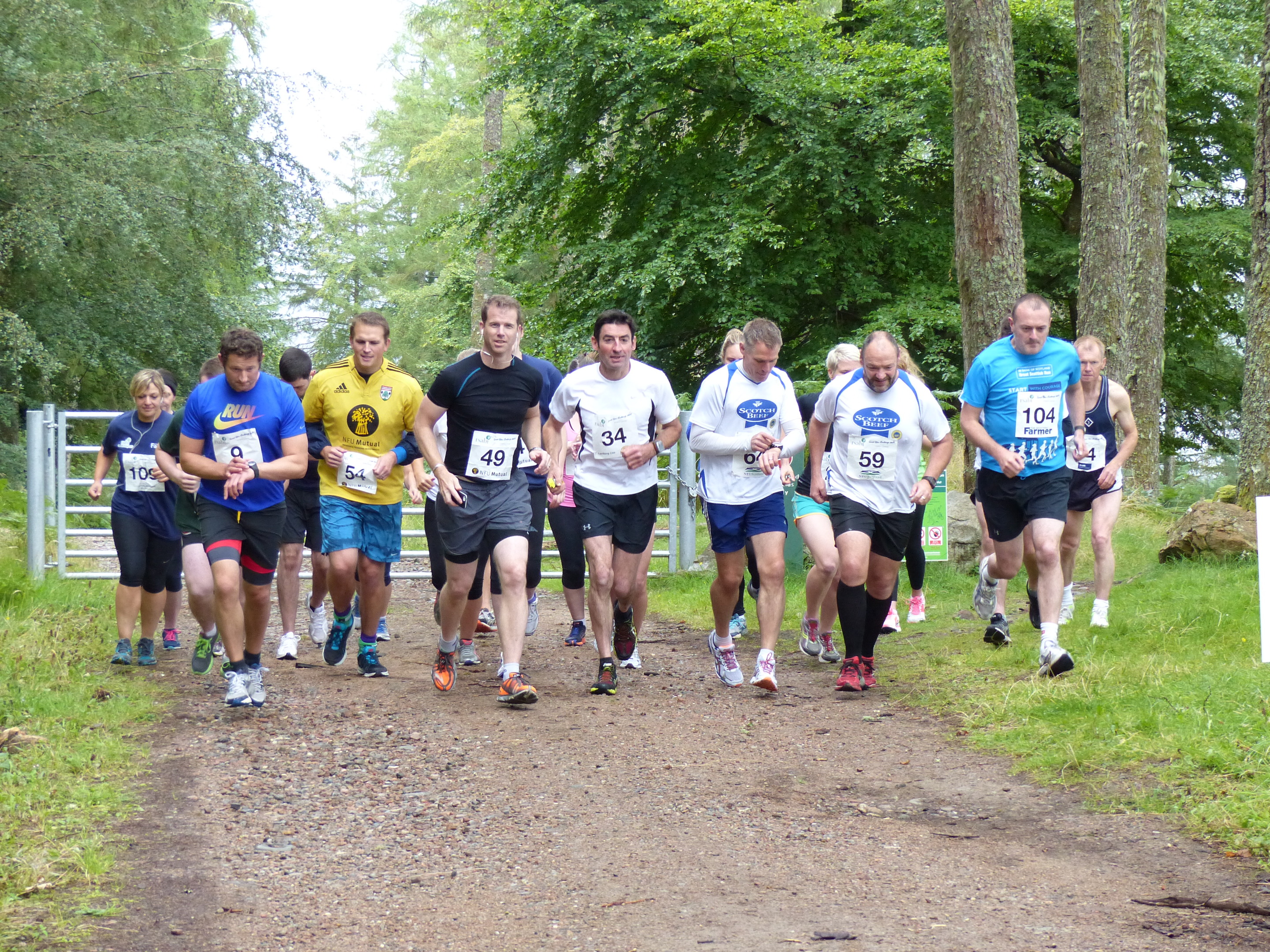 Competitors at this year's RSABI Great Glen Challenge