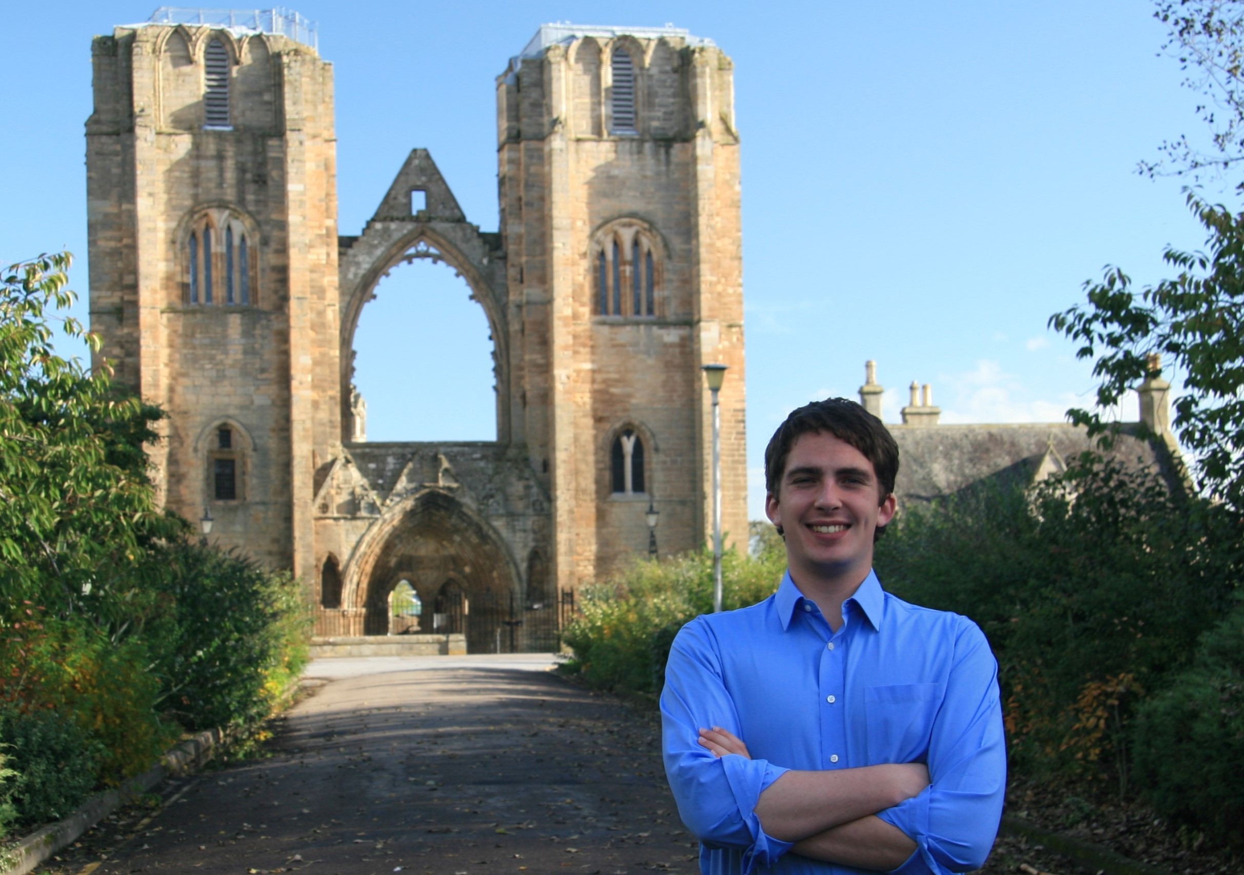 19-year-old Alex Griffiths could become one of the youngest councillors in Scotland