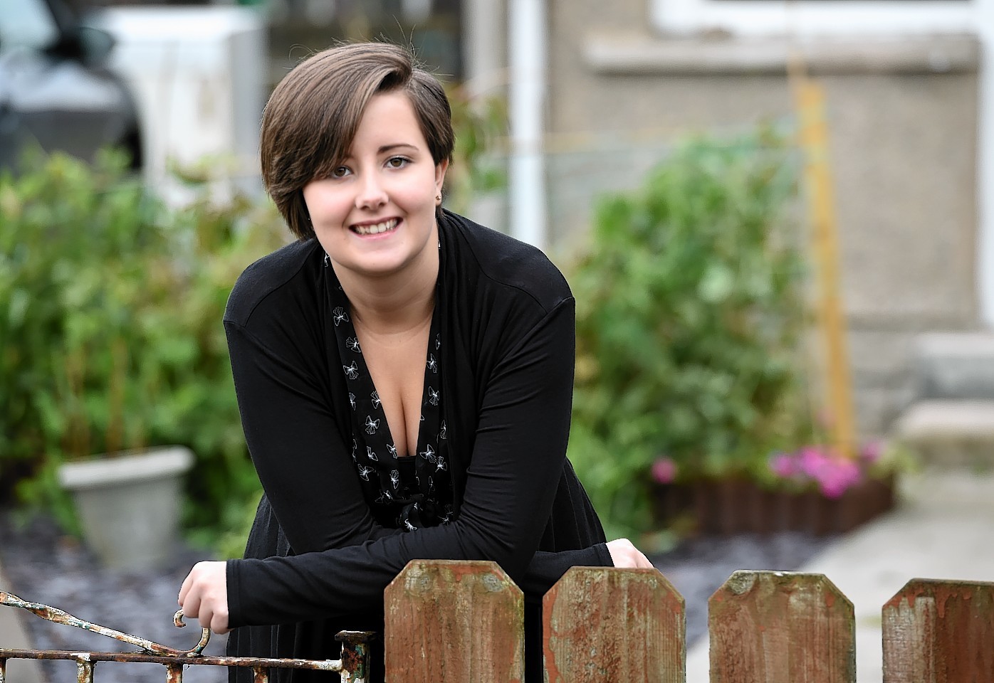 Katie Ingram, of Port Elphinstone, was diagnosed with Burkitt lymphoma