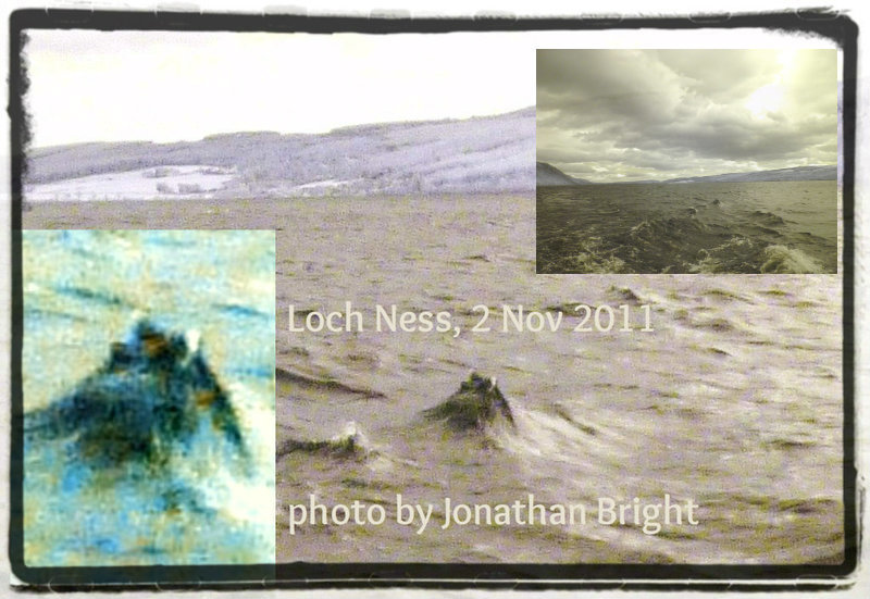 Jonathan Bright's pictures of 'Nessie'