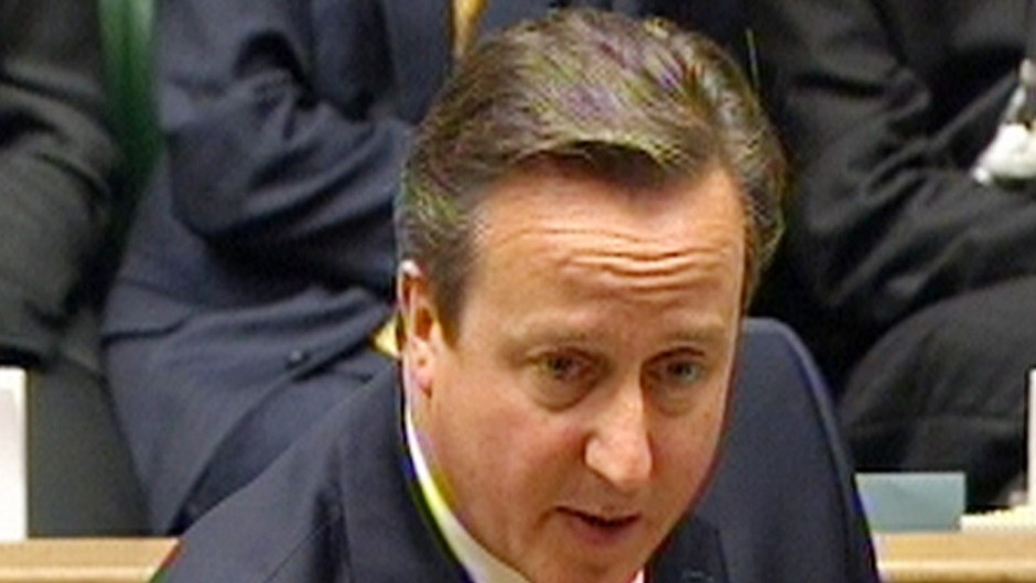 Prime Minister David Cameron.