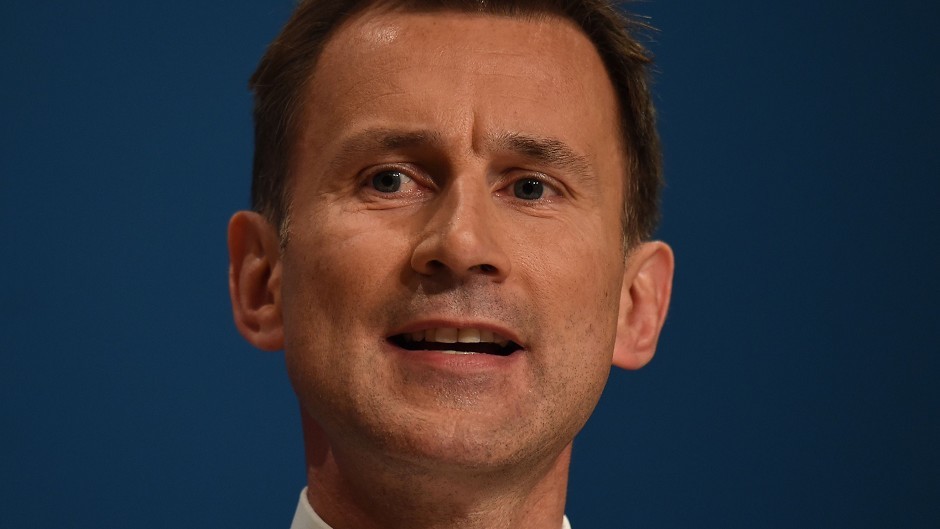 Jeremy Hunt's campaign boosted by MSPs