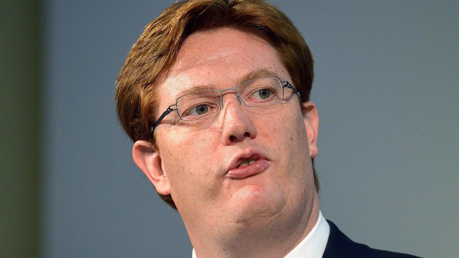 Chief Secretary of the Treasury Danny Alexander of the Liberal Democrats.