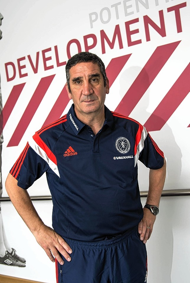 Ricky Sbragia has been involved with the SFA since taking over the Scotland under-17 team in 2011, now under 19s boss