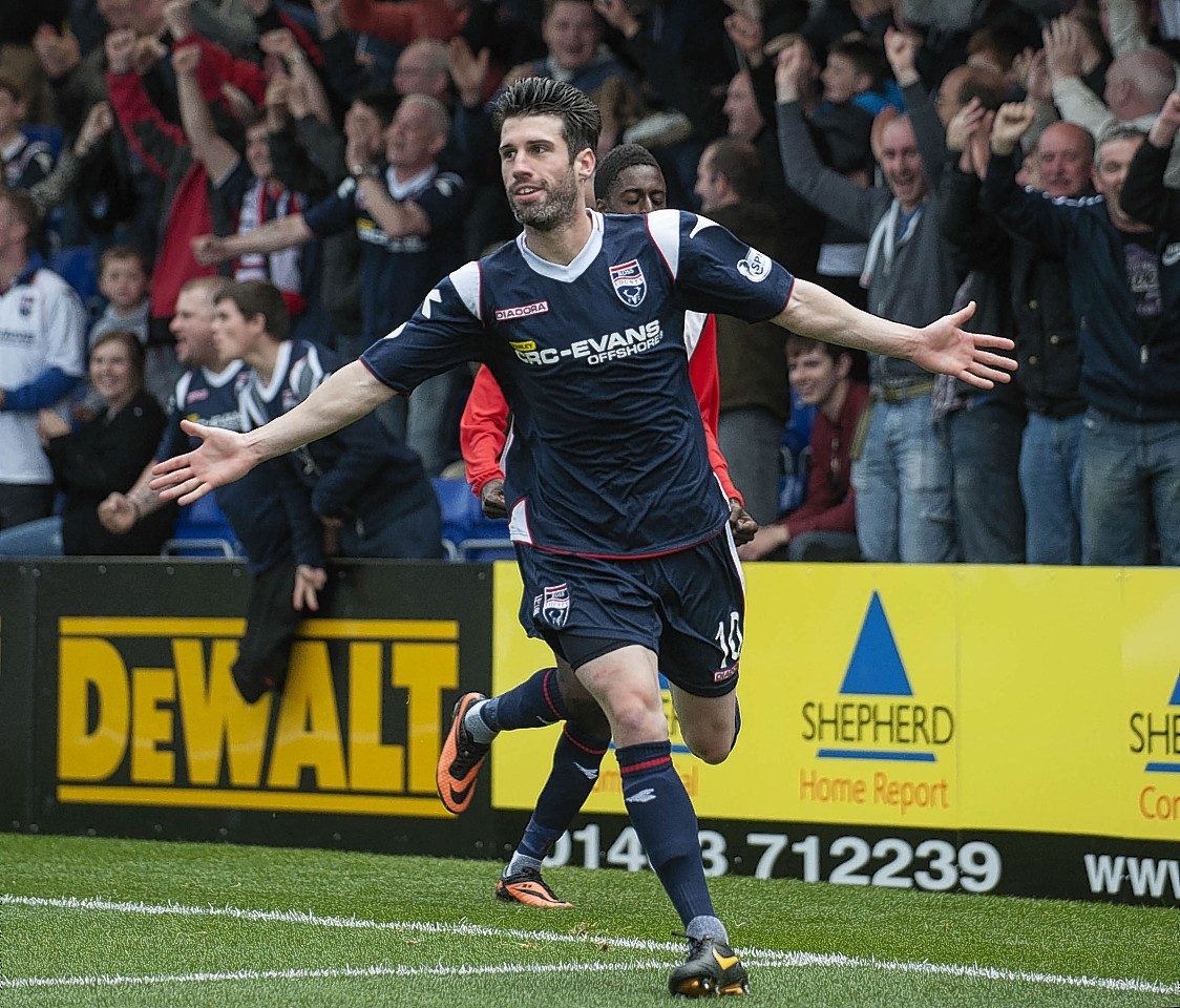 Rocco Quinn found starting opportunities limited with Ross County.