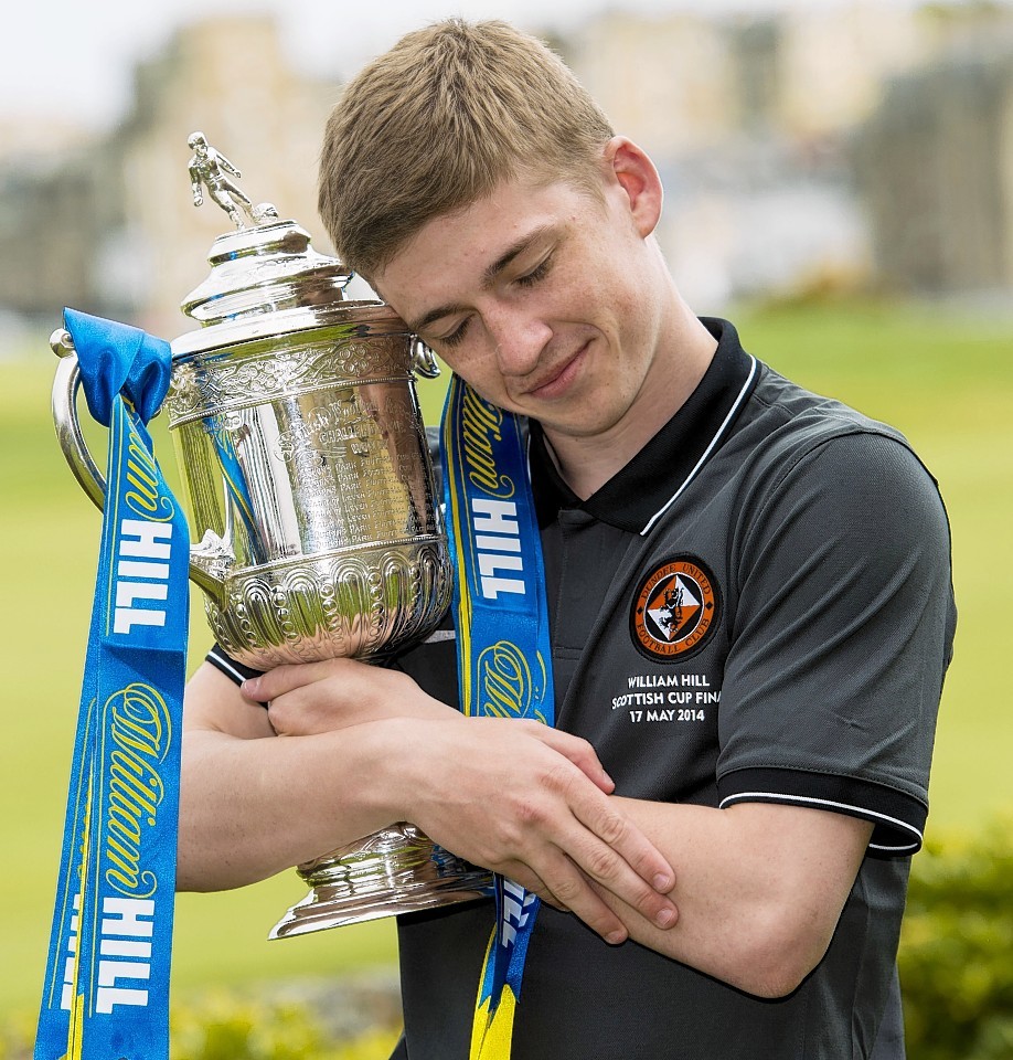 Ryan Gauld helped Dundee United to the Scottish Cup final but narrowly missed out on lifting the trophy during his time at Tannadice