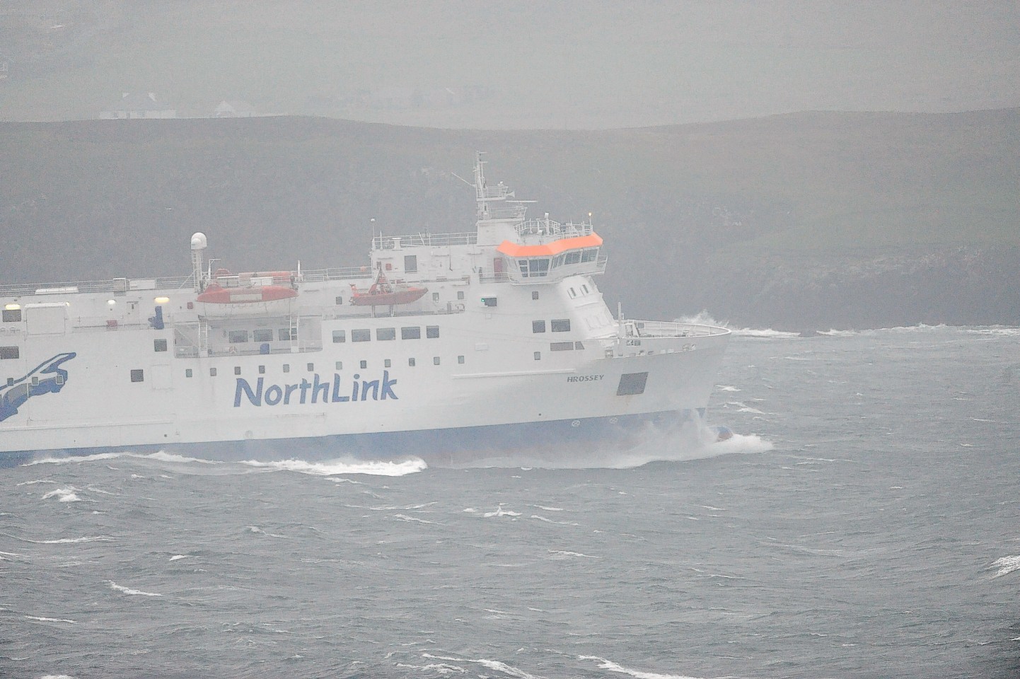 Northlink Ferries were cancelled as a result of high winds