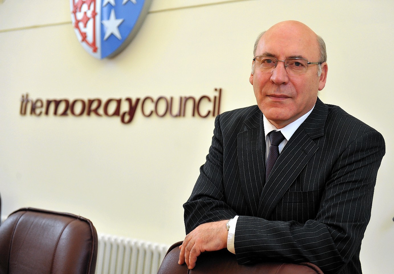 Moray Council convenor Stuart Cree