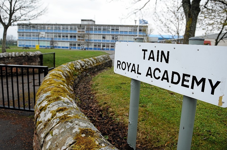 The plans are for a new campus on the existing Tain Royal Academy site