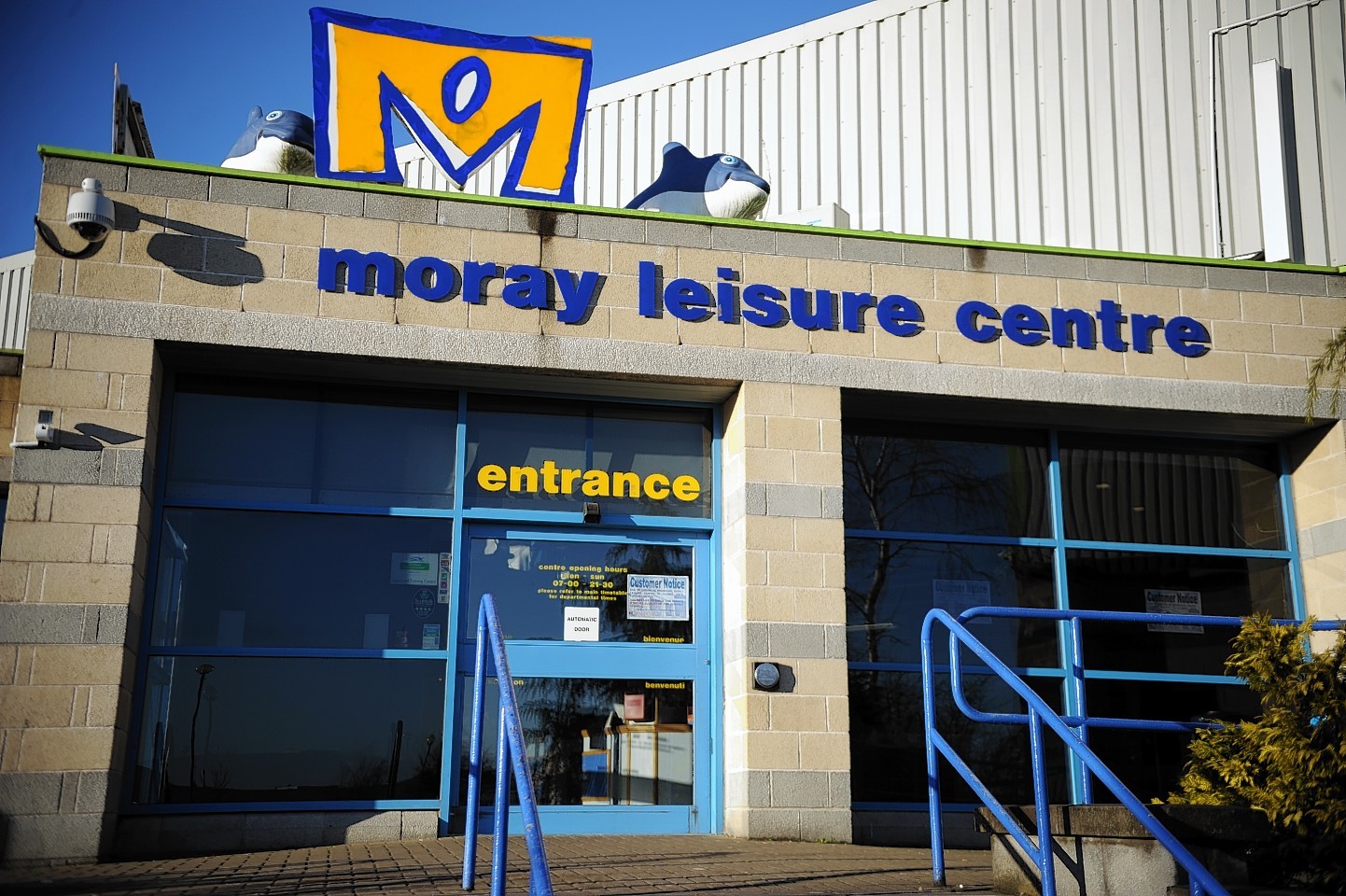 Moray Leisure Centre.
