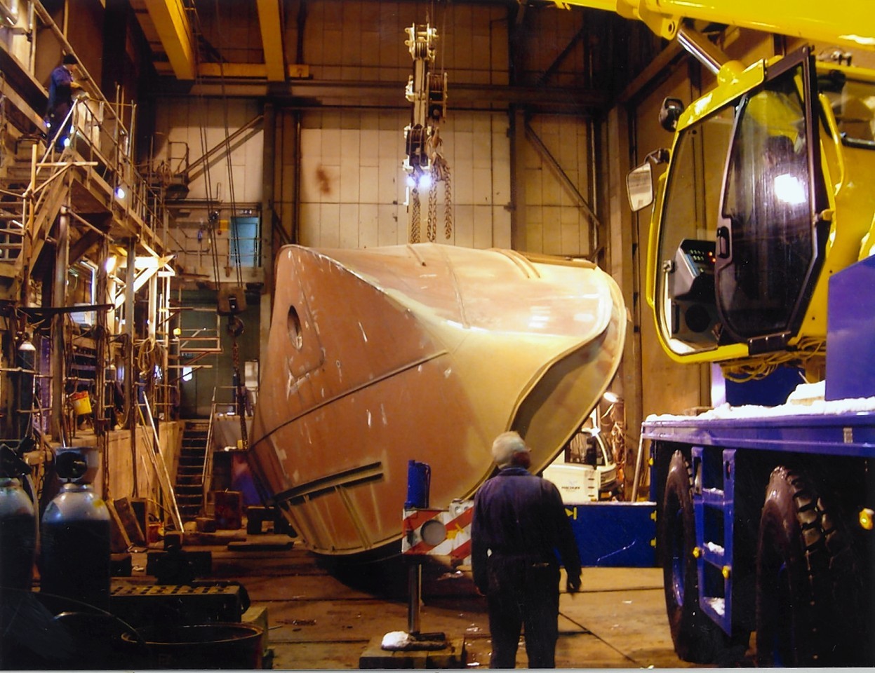 Work on another new vessel at Macduff Shipyards