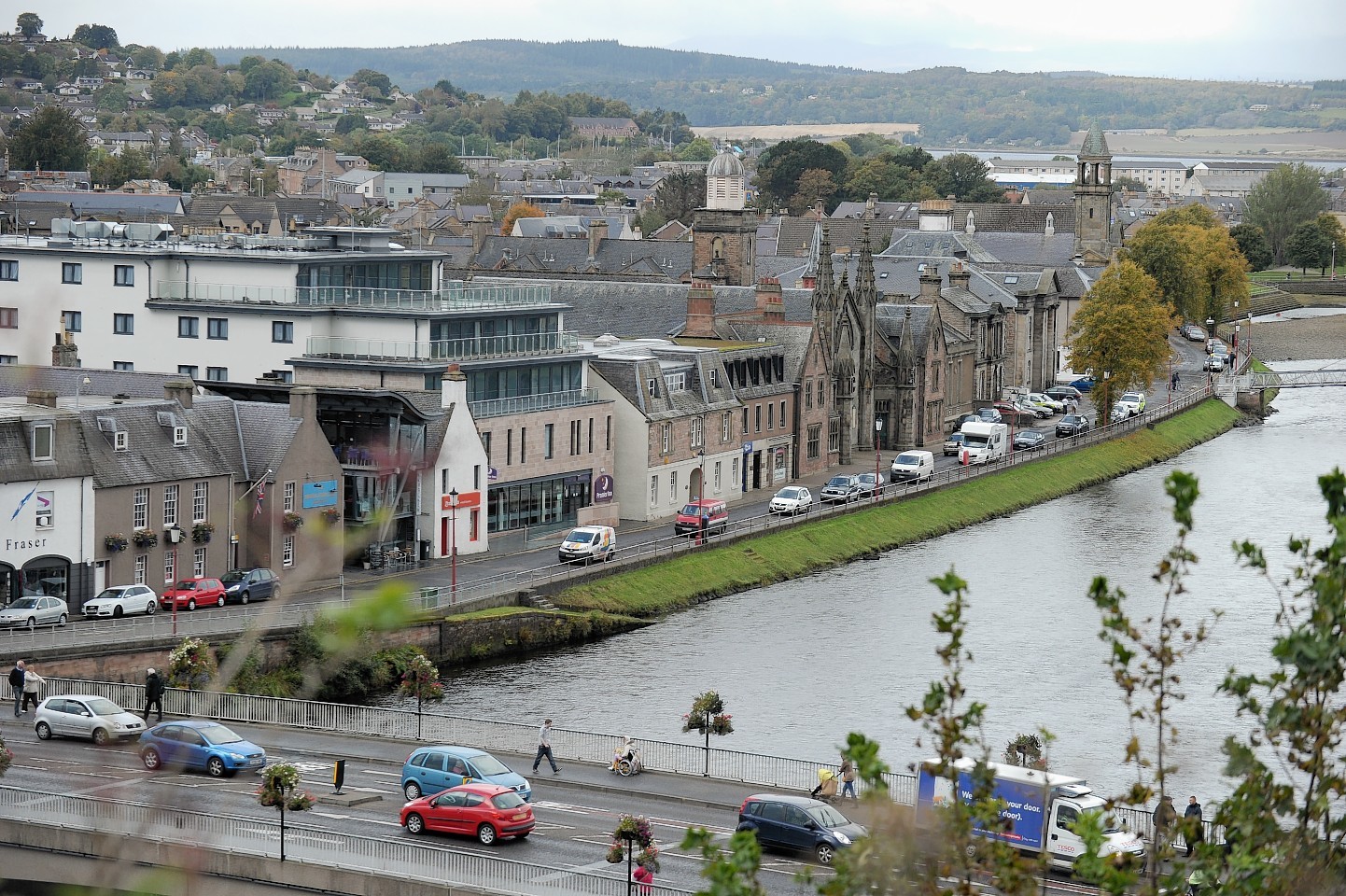 Roadworks could cause delays on Ness Bridge