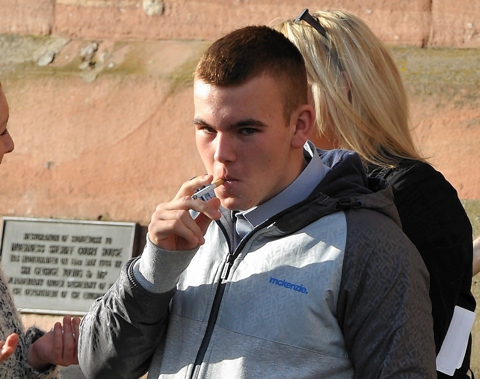 Steven Shepherd outside Inverness Sheriff Court