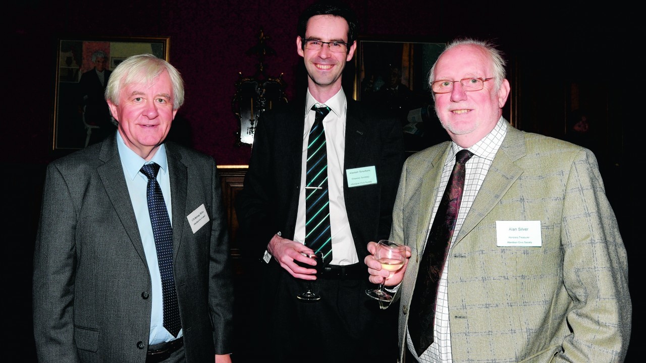 Ramsay Milne, Alastair Struthers and Alan Silver